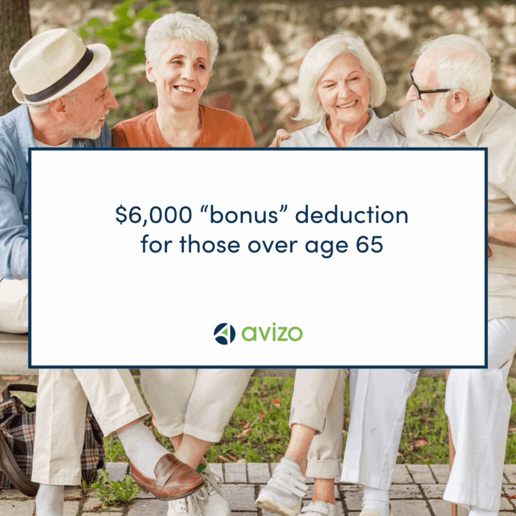Senior bonus deduction