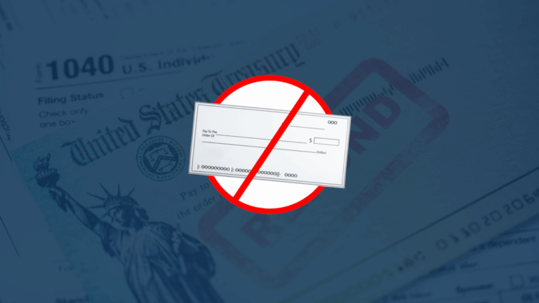 An image showing a check with a red line crossing it out.