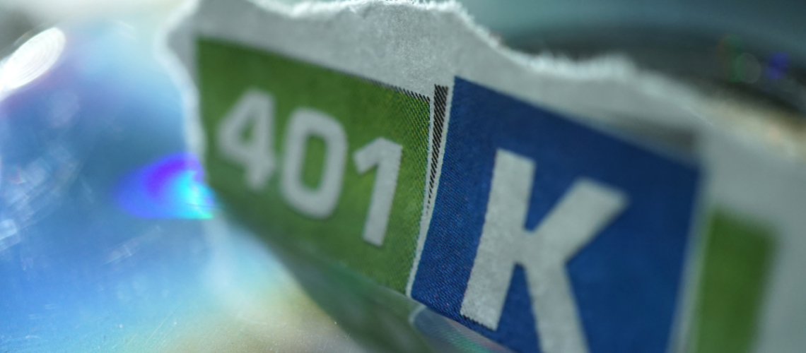 A photo of a torn piece of paper that says "401 in a green box and "K" in a blue box